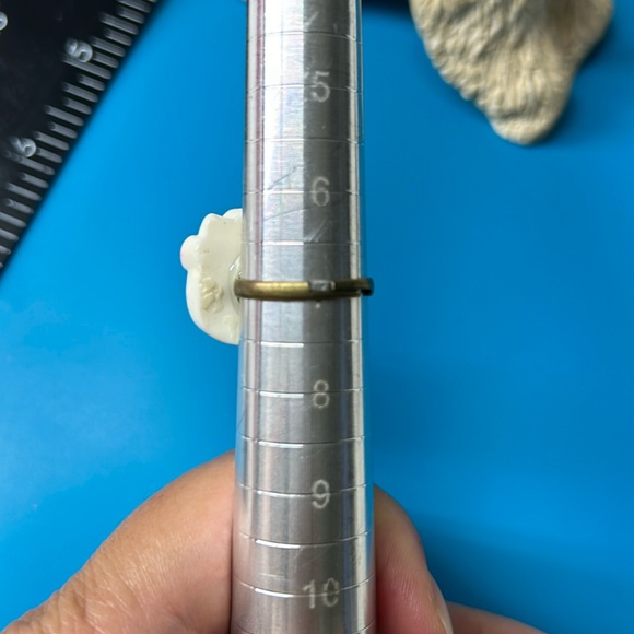 🖤New💕Hello Kitty head handcrafted ring - Picture 8 of 8